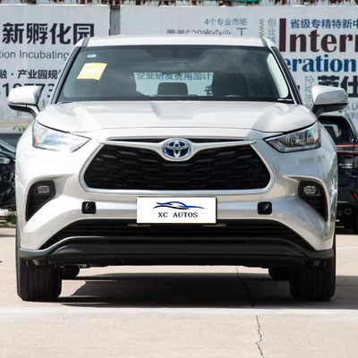 Интеллектуальный 2,5 л Toyota Highlander Hybrid с кожаными сиденьями и электрическим парковочным тормозом