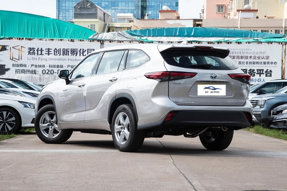Интеллектуальный 2,5 л Toyota Highlander Hybrid с кожаными сиденьями и электрическим парковочным тормозом