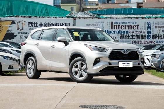 Интеллектуальный 2,5 л Toyota Highlander Hybrid с кожаными сиденьями и электрическим парковочным тормозом
