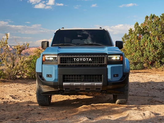 Левый или правый управляющий чистый Подержанный Toyota Land Cruiser Prado Матовый черный выпуск с ESC