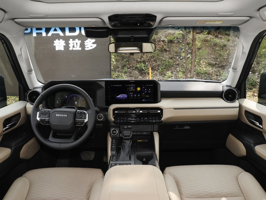 Левый или правый управляющий чистый Подержанный Toyota Land Cruiser Prado Матовый черный выпуск с ESC