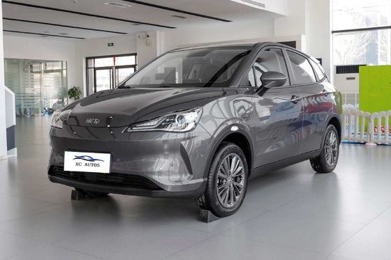 Чистый электрический Neta V 5-местный автомобиль с 400 км длинной выносливостью и передним 4 задним 4 радаром