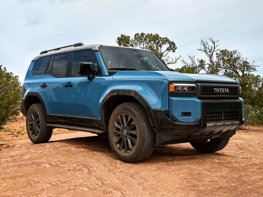 2024 Toyota Prado SUV Автомобили Аксессуары и бензиновый двигатель с автоматической коробкой передач