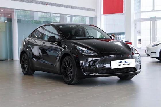 Электрический парковочный тормоз Tesla Model Y Использованная энергия Электрический автомобиль с передним 4 Задним 4 Радар