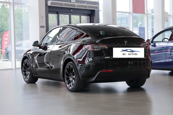 Электрический парковочный тормоз Tesla Model Y Использованная энергия Электрический автомобиль с передним 4 Задним 4 Радар