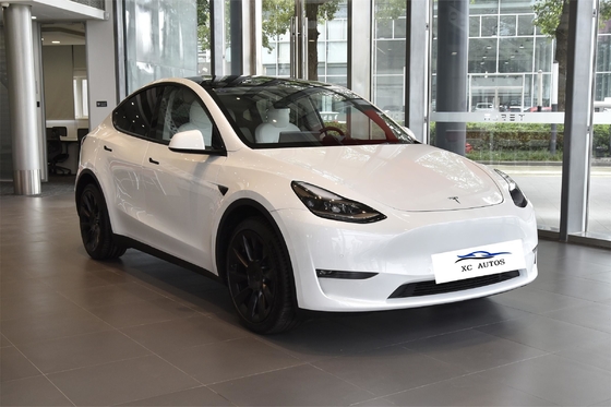 Электрический парковочный тормоз Tesla Model Y Использованная энергия Электрический автомобиль с передним 4 Задним 4 Радар