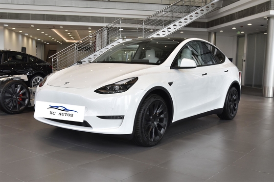 Электрический парковочный тормоз Tesla Model Y Использованная энергия Электрический автомобиль с передним 4 Задним 4 Радар