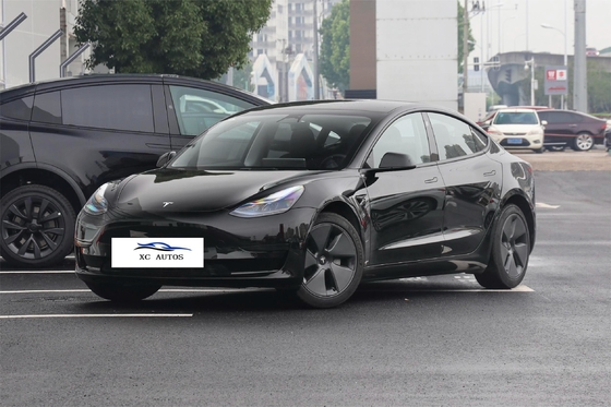 8 месяцев Старая Tesla Model 3 Использованная электроэнергия Автомобиль с передним 4 Задним 4 Радара