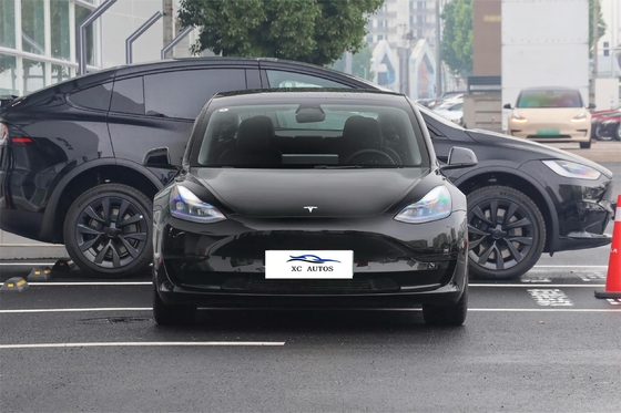 8 месяцев Старая Tesla Model 3 Использованная электроэнергия Автомобиль с передним 4 Задним 4 Радара