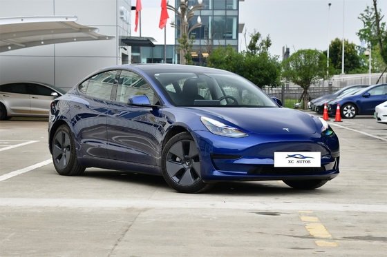 8 месяцев Старая Tesla Model 3 Использованная электроэнергия Автомобиль с передним 4 Задним 4 Радара