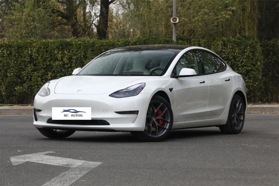 8 месяцев Старая Tesla Model 3 Использованная электроэнергия Автомобиль с передним 4 Задним 4 Радара
