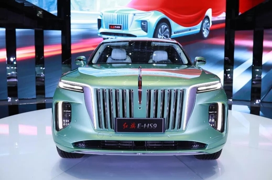Светодиодные фары и ABS 2024 Hongqi E-HS9 Электромобиль для новейших энергетических транспортных средств