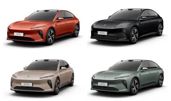 2023 год Nio Et5t Многосвязные передние подвески Подержанный автомобиль с большим пространством энергии EV Car