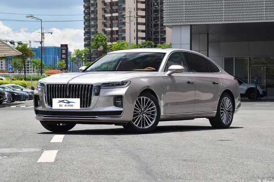 Роскошный Hongqi H9 2022 2.0t EV электромобиль с передней 4 задней 4 радар 4988 * 1875 * 1470 мм