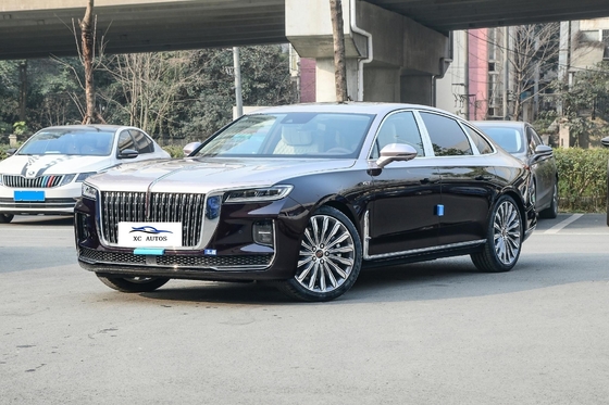Роскошный Hongqi H9 2022 2.0t EV электромобиль с передней 4 задней 4 радар 4988 * 1875 * 1470 мм