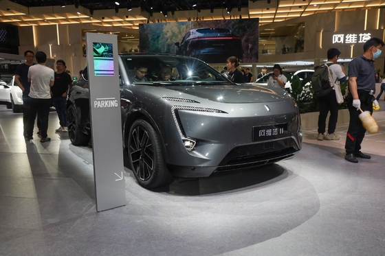 Электромобиль Чанган Аватар 11 с высокоскоростной тернарной литийной батареей и длительным сроком службы