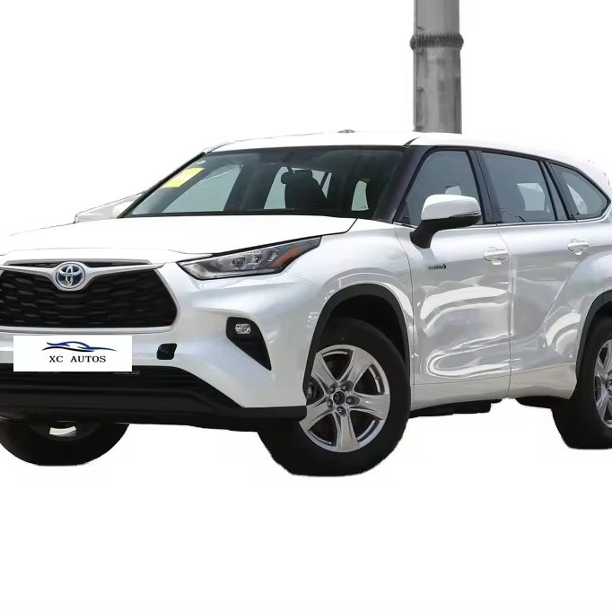 Euro VI 2023 Crown Kluger HEV Двойной двигатель 2.5L 2WD Elite 7-местный гибридный электромобиль Средний размер SUV