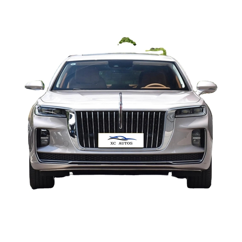 Транспортные средства Hongqi H9 690 км Дальняя дальность Четырехместный электрический внедорожник Автомобиль с сенсорным экраном